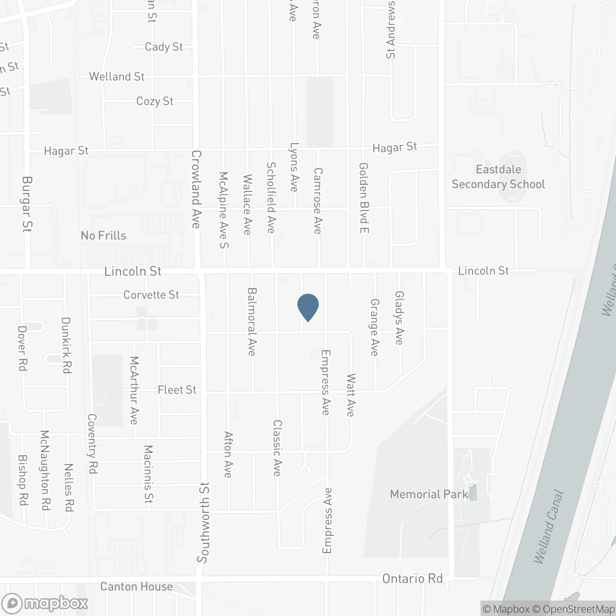 27 HUGHES AVENUE, Welland, Ontario L3B 1M4